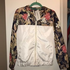 Floral Windbreaker